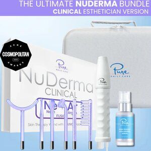 Pure Daily Care Skin high frequency Therapy Wand - White